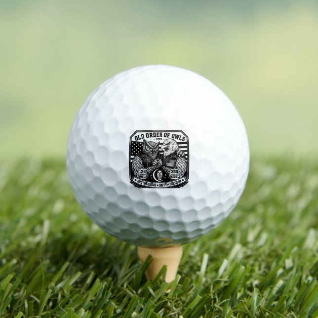 Owl Golf Ball 125th & 250th