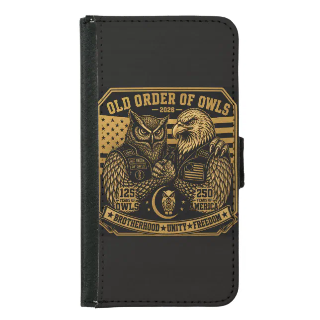 Owl Wallet Case 125th 250tj