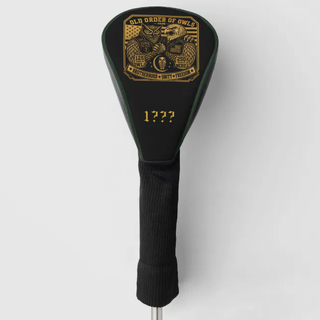 Golf Head Cover 125th 250th