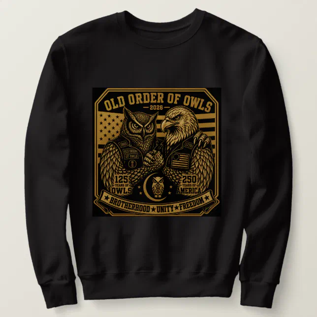 Owl Sweatshirt 125th 250th