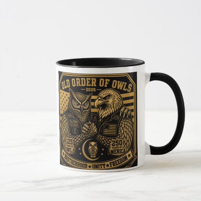 Owl 125th 250th Mug